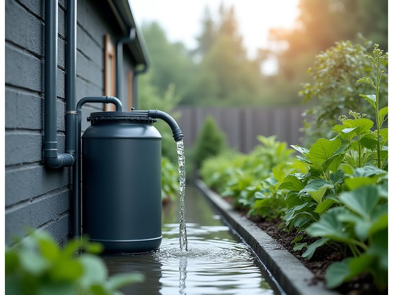 雨水利用システムと効率的な灌漑設備