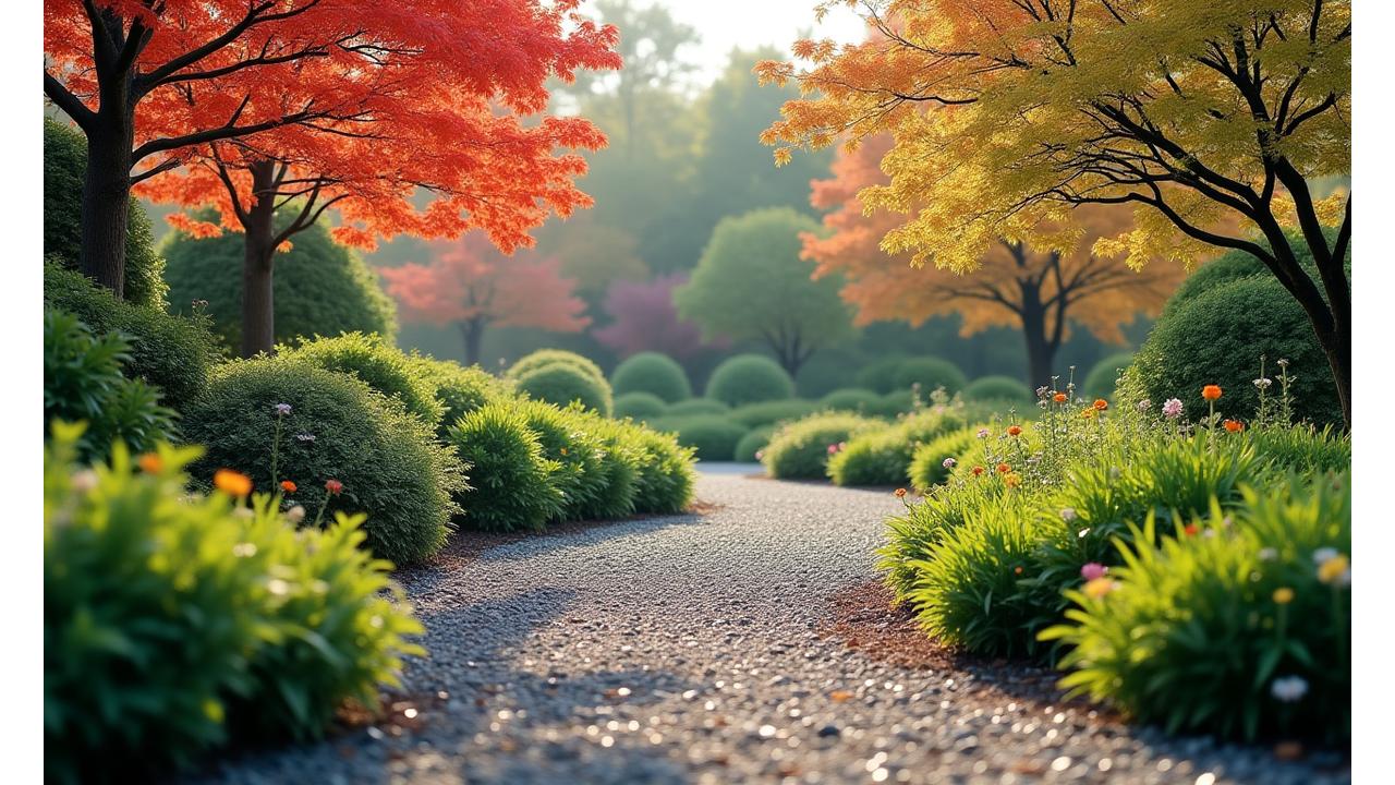 四季折々の美しい日本庭園の風景